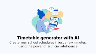 Timetable generator with AI Additio App [upl. by Dnomsad]