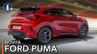 FORD PUMA 2024  Come cambia DENTRO e FUORI [upl. by Edmondo905]