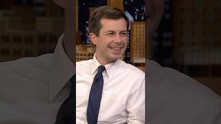 PeteButtigieg reacts to Trump saying he looks like Alfred E Neuman from MADMagazine 😭 [upl. by Ecinom]