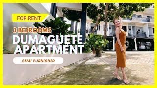 Dumaguete 3BR Semi Furnished Apartment For Rent Just 5 Minutes From The Valencia Public Plaza [upl. by Snej]