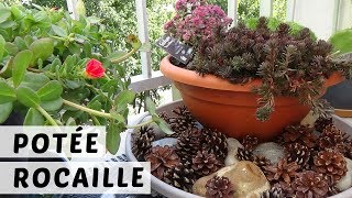 🌿 POTÉE ROCAILLE  DES PLANTES ROBUSTES POUR LE BALCON 💪🏻  TUTO JARDINAGE [upl. by Tull]