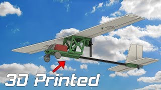 3D Printed RC Ultralight You Can Make at Home [upl. by Thirzi408]