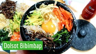 How to make Dolsot Bibimbap ft wild veggies [upl. by Norval]