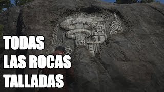 Red Dead Redemption 2 – Localización de todas las rocas talladas Geología para principiantes [upl. by Herald983]