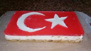 Pişmeyen çizkek No bake cheesecake [upl. by Iah]