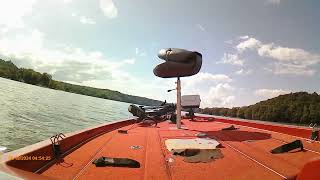 RESTORATION BASS BOAT  GAMBLER 206TE 1st water test [upl. by Bethany]