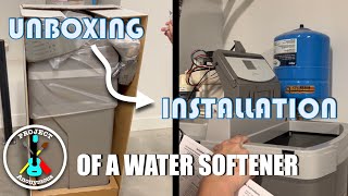 Unboxing amp Installing a Rheem Water Softener [upl. by Helse]