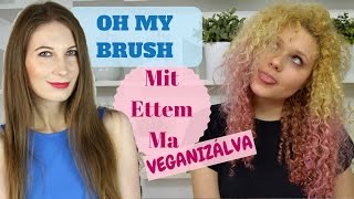 OH MY BRUSH Mit ettem ma VEGANIZÁLVA [upl. by Mei]