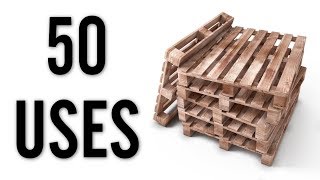 50 Amazing Uses for Wood Pallets [upl. by Laeno]