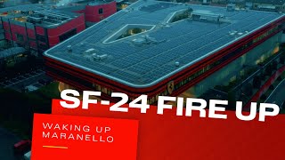 Waking up Maranello  SF24 Fire Up [upl. by Enoch]