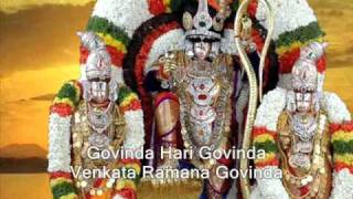 Srinivasa Govinda Govinda Namavali With English Subtitles [upl. by Elias]