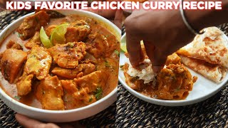 Kids Favorite Coconut Chicken Curry Recipe [upl. by Louisette144]