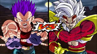 Dragon Ball Z Budokai Tenkaichi 3 MODS  Vegeta GT Ultra Ego vs Baby Vegeta SSJ4 [upl. by Wurster]