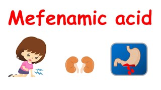 Mefenamic acid Meftal  Mechanism precautions side effects amp uses [upl. by Jaco]