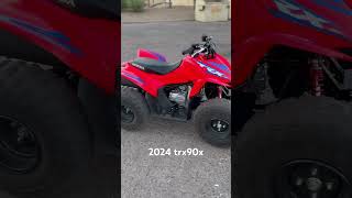 2024 Honda trx90x atv quads trx90 sportquads pitbike pitquad [upl. by Xylon452]