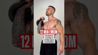 12 Minute EMOM  Full Body kettlebellworkouts [upl. by Aphrodite]