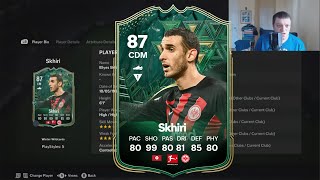 EA FC 24  87 WINTER WILDCARDS SKHIRI  PLAYER REVIEW  ULTIMATE TEAM [upl. by Fira]