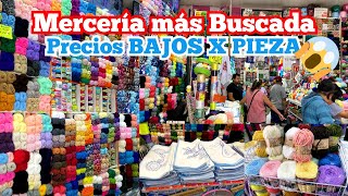 MEGA MERCERÍA con nuevos productos A PRECIOS BAJOS 🤯 ESTAMBRES AMIGURUMI HILOS AGUJAS [upl. by Eri]