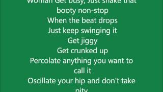 Sean Paul Get Busy Lyrics [upl. by Sacksen124]