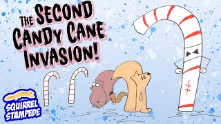 The Second Candy Cane Invasion Full Comic by Squirrel Stampede [upl. by Hetti]