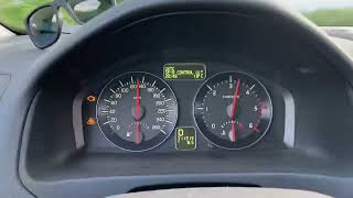 Volvo v50 D5 acceleration 0150 kmh [upl. by Ylurt]