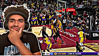 LAKERS IS PLAYING DOO DOO GARGBAGE Certified RN Reacts to LAKERS vs KINGS [upl. by Charbonneau865]