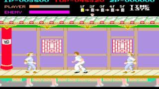 Kung fu Master  Arcade game for emulaotr MAME  ROM [upl. by Lettie]