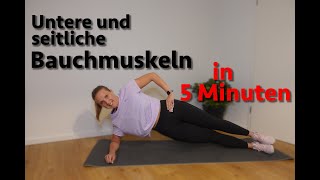 Untere und seitliche Bauchmuskeln trainieren I Training für einen flachen Bauch I Sixpack Workout [upl. by Mathian384]