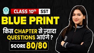 Class 10 SST Official Marking Scheme  Chapter Wise Weightage  Class 10 Most Important Chapters [upl. by Amoeji479]