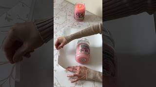 How to wrap a gift Wrapping ideas shortvideo how howto giftwrapping giftideas candle asmr [upl. by Adnolrehs757]