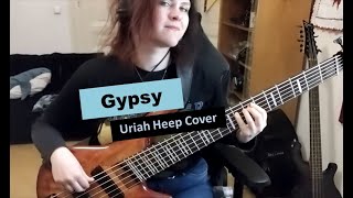 Uriah Heep  Gypsy  Bass Playthrough  Bass Cover [upl. by Anirehtac]