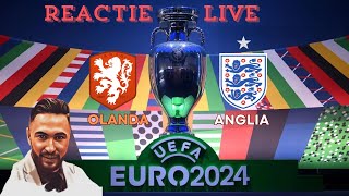 Reactie LIVE  Olanda Anglia  EURO 2024 [upl. by Sessler]