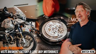 CHARLEY BOORMAN VISTS BREMONT FACTORY amp LONG WAY MOTORBIKES [upl. by Rob500]