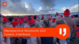 Nieuwjaarsduik 2024 Nesselande [upl. by Eardna]