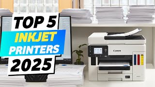 Top 5 Best Color Inkjet Printer 2025  Best Printer For Home Use  Best All In One Printer [upl. by Adna]