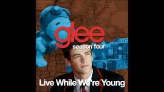 Glee  Whistle  Live While Were Young [upl. by Harriet718]