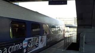 Israel Railways IC3 train at Tel Aviv HaShalom station [upl. by Reynold]