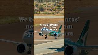 We boarded Qantas new A220 from Sydney to Uluru [upl. by Rammus]