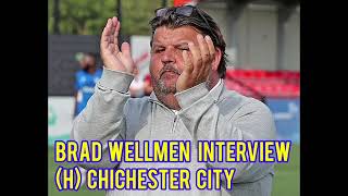 Brad Wellmen Interview  Canvey Island 23 Chichester City 2nd November 2024 [upl. by Larred]