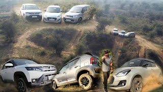 Brezza 2022 Off Roading with Maruti Suzuki Swift and Ignis  Tushar Kaushik [upl. by Chicoine334]