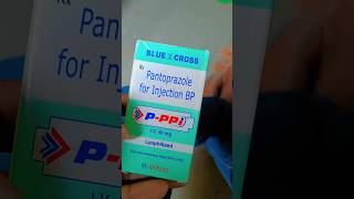 Home treatment pantorazole injection iv shortvideo viralvideo medicaltest [upl. by Johns]