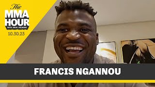 Francis Ngannou Believes He Was Robbed In Tyson Fury Loss  The MMA Hour [upl. by Ailin]