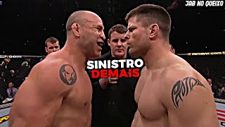 NUNCA tente INTIMIDAR o Wanderlei Silva Wanderlei Silva vs Brian Stann [upl. by Schwerin]