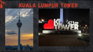 KL Tower Malaysia  Kuala Lumpur Tower City View  Tourist Places To Visit In Malaysia [upl. by Tadio]