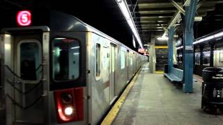 IRT Subway Dyre Bound R142 OPTO 5 Shuttle Train at Pelham Parkway [upl. by Efren]