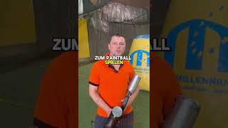 So schnell schießt ein Paintball Markierer 😦 [upl. by Nelyt]