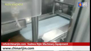 Full automatic colostomy bagostomy bag making machine [upl. by Asli]