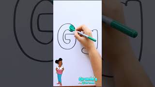 Learn about the letter G with Gracies Corner shorts [upl. by Wyatan]