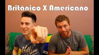 Desafio Inglês Americano X Inglês Britânico ft Harry  Tim Explica [upl. by Erapsag484]