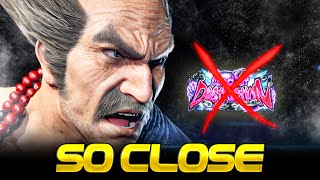 Godmode Heihachi Into Huge Disappointment Ranked Gameplay [upl. by Duile266]